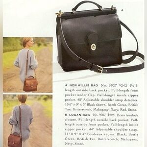 1997 Coach Willis Bag (style no 9927)